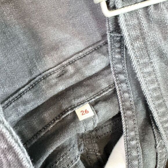 Levi Strauss & Co. Jumpsuit Womens 26 Black Solid Sleeveless Ankle Length Denim - Picture 7 of 12